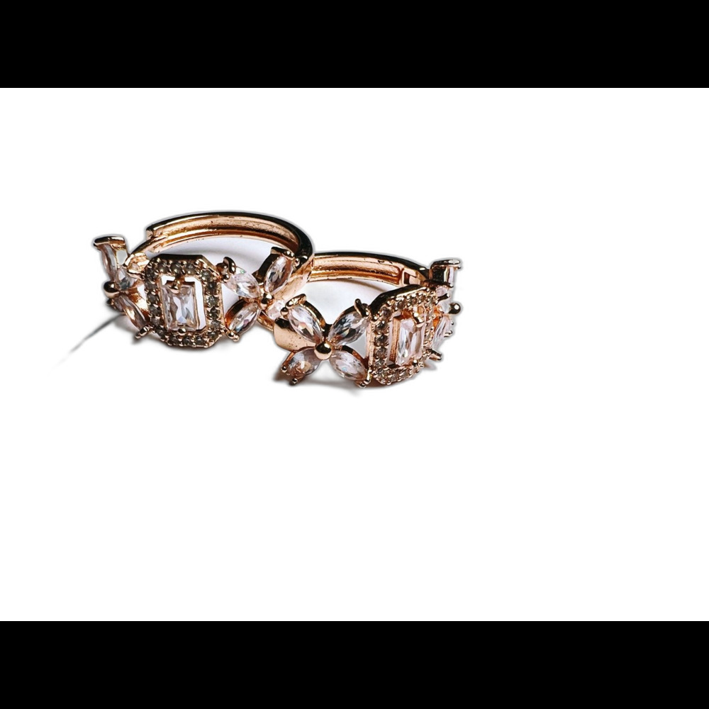 Boutique Clip Earrings Modern English Garden Soft Feminine Gold Earrings